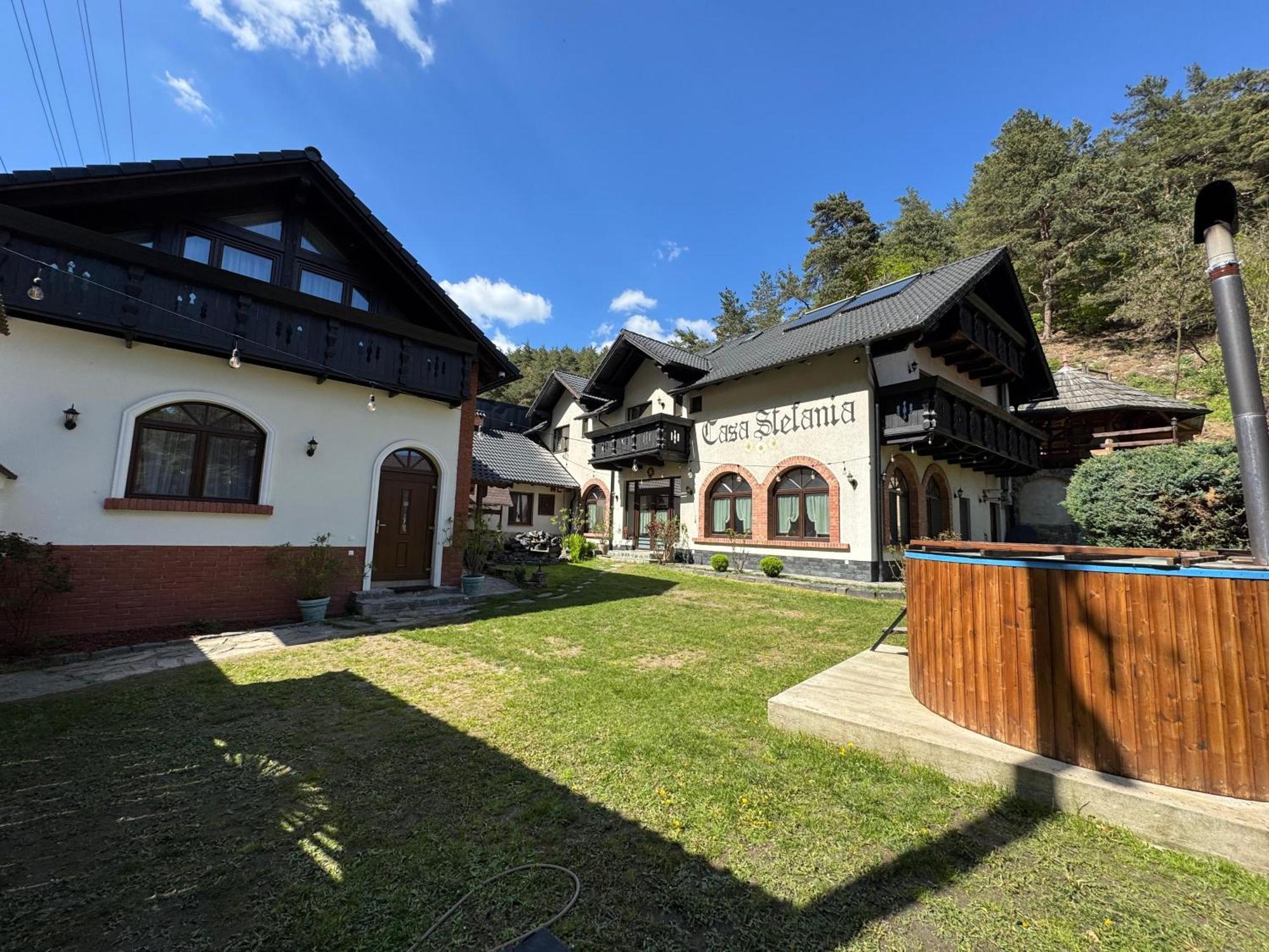 Casa Stefania Hotel Tălmaciu Exterior foto